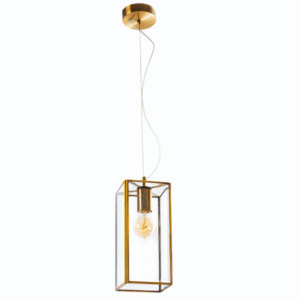 FLAVIO hangandi loftlj. E27 1x60W IP20 án peru gyllt