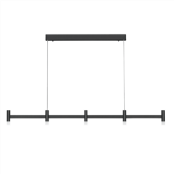 POETIC hang.loftlj. LED 21W 1600lm 27K IP20 dim H185 B152 H manl. svart