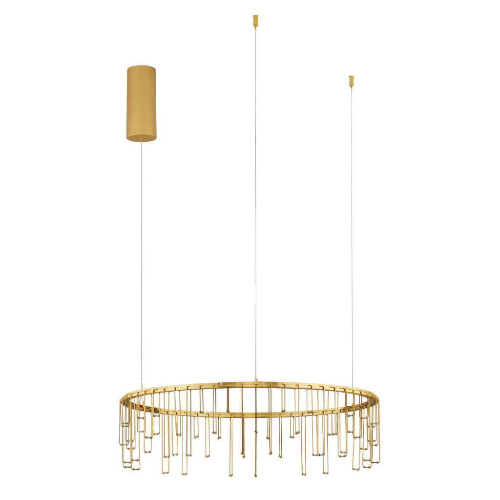 STELLAR Hangandi Loftljós LED 26W Gyllt/Kopar