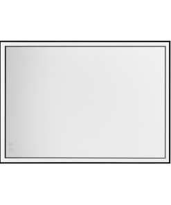 AMBOR spegill LED 37W 1423lm 3K IP44 svartur