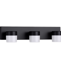 TEKO vegglj. salerni LED 17W 1385lm 3K IP44 svart