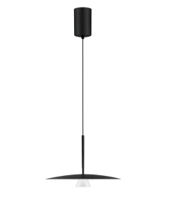 LOPO hangandi loftlj. LED 8W 729lm 3K IP20 svart