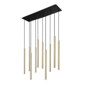 LASER X hangandi LED 10x10W G9 gyllt