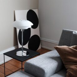 xDL31 Borðlampi H50 25W E27 Opal/Króm - Image 3