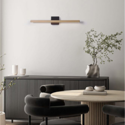 LIOS Veggljós 8W 3K IP54 Gyllt drappað - Image 4