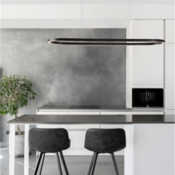 Cuppe hang. L:120 W:35 H:200 LED 58W 3K svart dimmanl. - Image 3