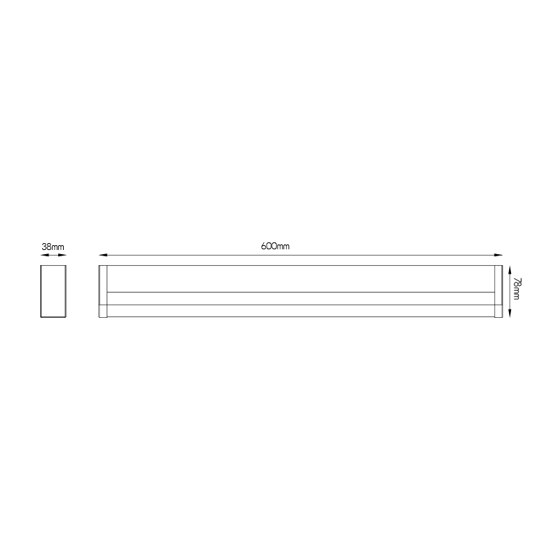 BANY 12W LED 610mm 3K IP44 - Image 2