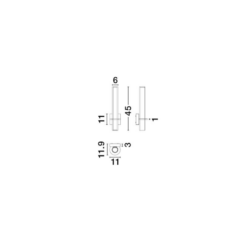 LUCA vegglj. LED 15W 1309lm 4K IP44 svart - Image 4