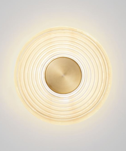 Alternative view of NOUS veggljós LED 8W 72lm 3K IP20 gyllt