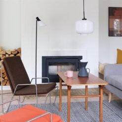 ARP hangandi ljós Ø25 25W E27 opal/svart - Image 2