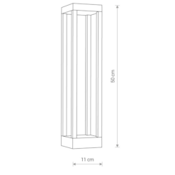 STRUCTURE LED I 13W, 820lm, 3000K IP54 - Image 3