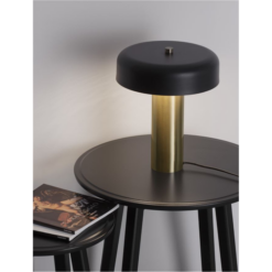 PANDORA borðlampi LED 18W 3K svartur/gylltur - Image 2