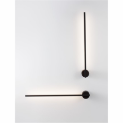 ADEN veggljós LED 10W 3K 60 cm svart - Image 3