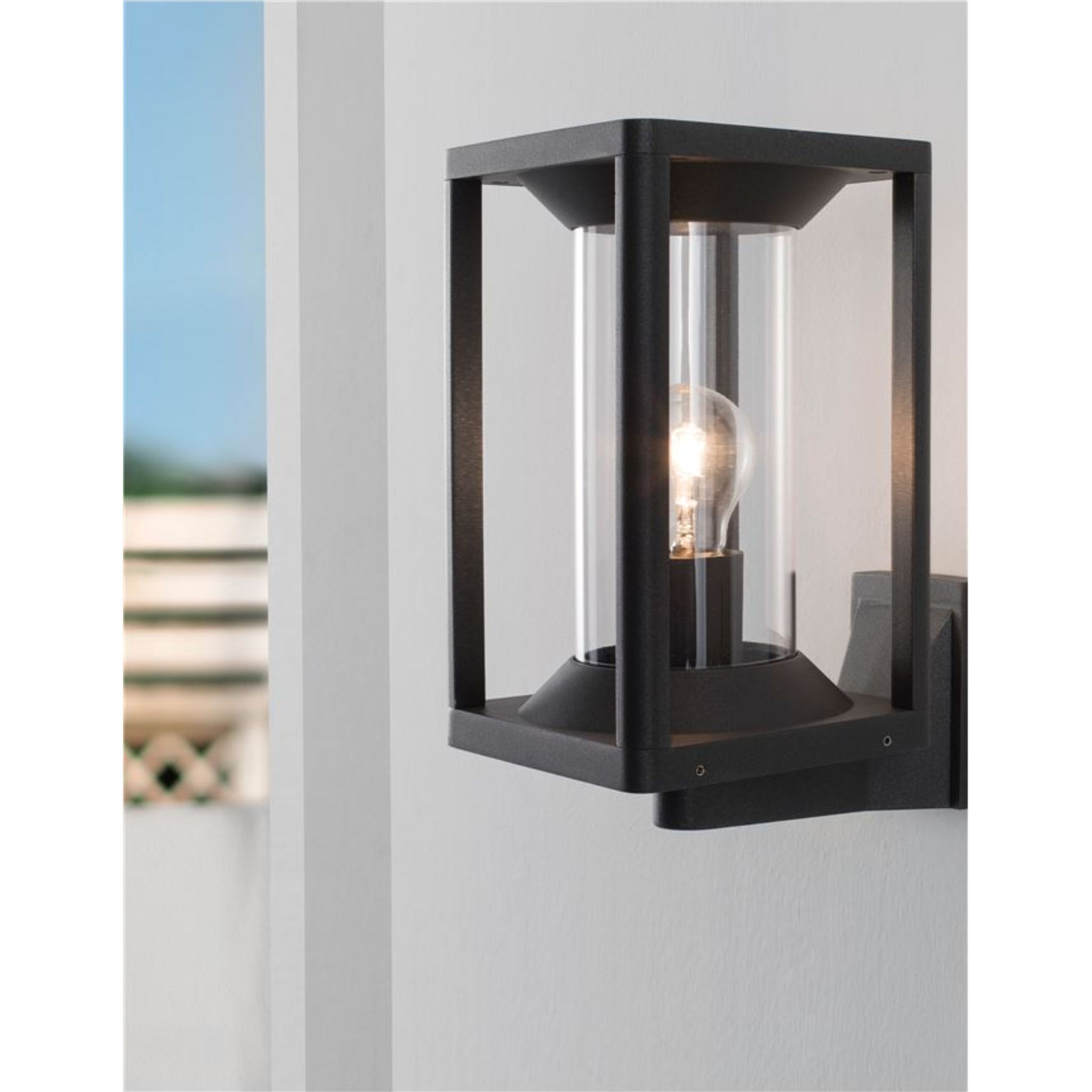LOEVE útivegglj. LED E27 IP65 án peru antrasít - Image 2