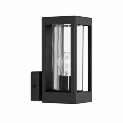 OMIKA úti veggljós dökkgrátt LED E27 12W IP54 - Image 2