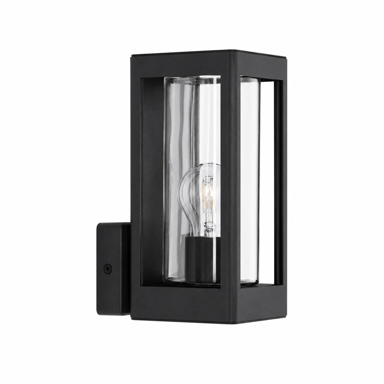 OMIKA úti veggljós dökkgrátt LED E27 12W IP54 - Image 2