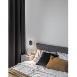 PENOR Led veggljós 9W 3K svart m/rofa - Image 3