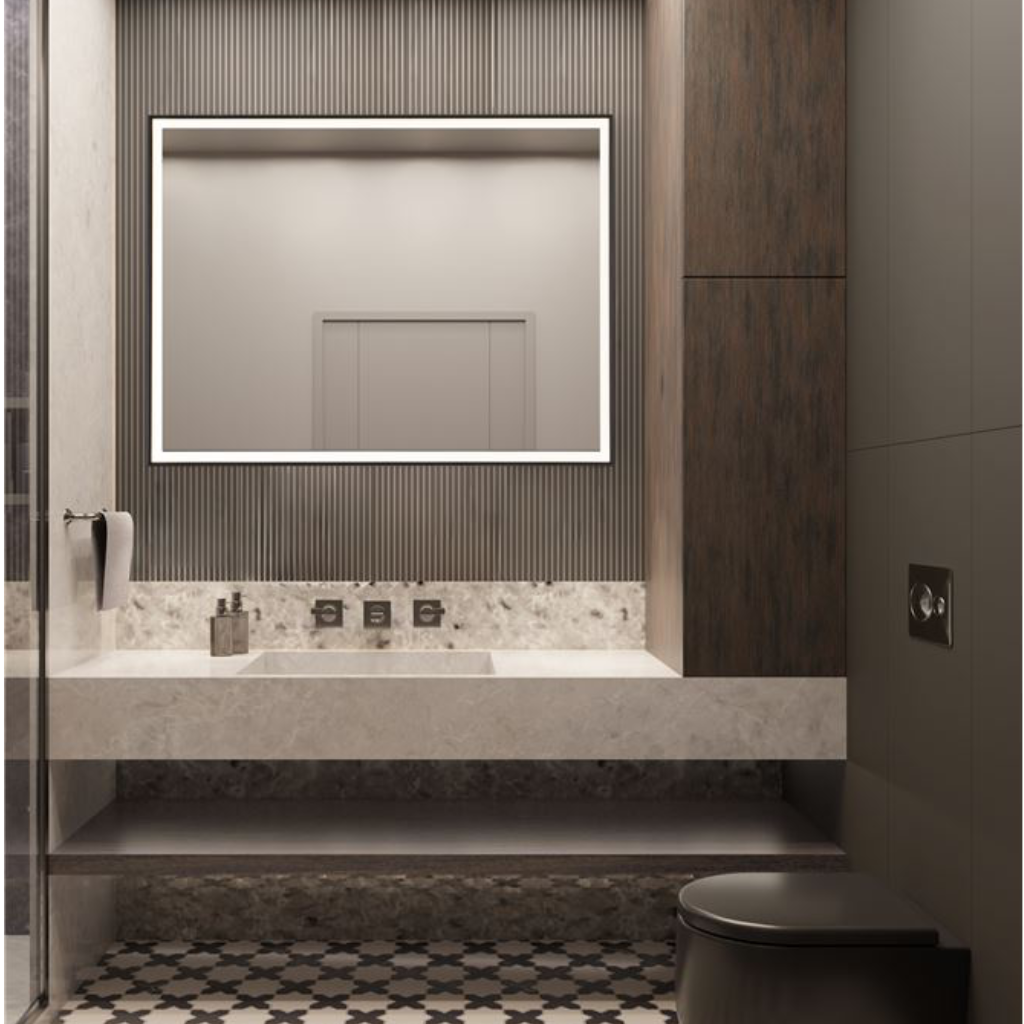 AMBOR spegill 37W 1423lm 600x800x55 3K IP44 - Image 3