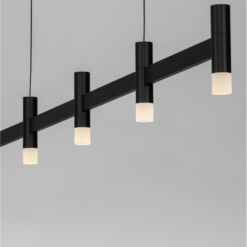 POETIC hang.loftlj. LED 21W 1600lm 27K IP20 dim H185 B152 H manl. svart - Image 2