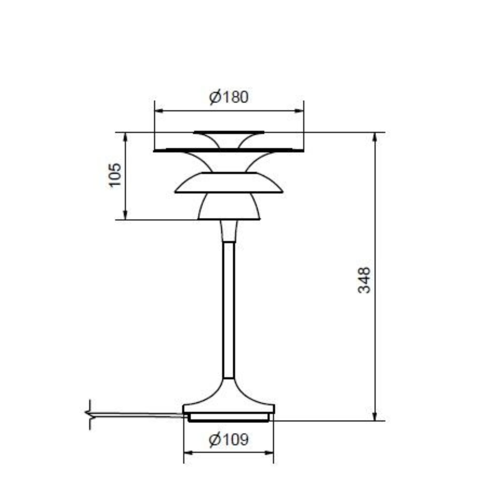 PICASSO borðlampi h355 Q180 LED G4 oxígrár - Image 2