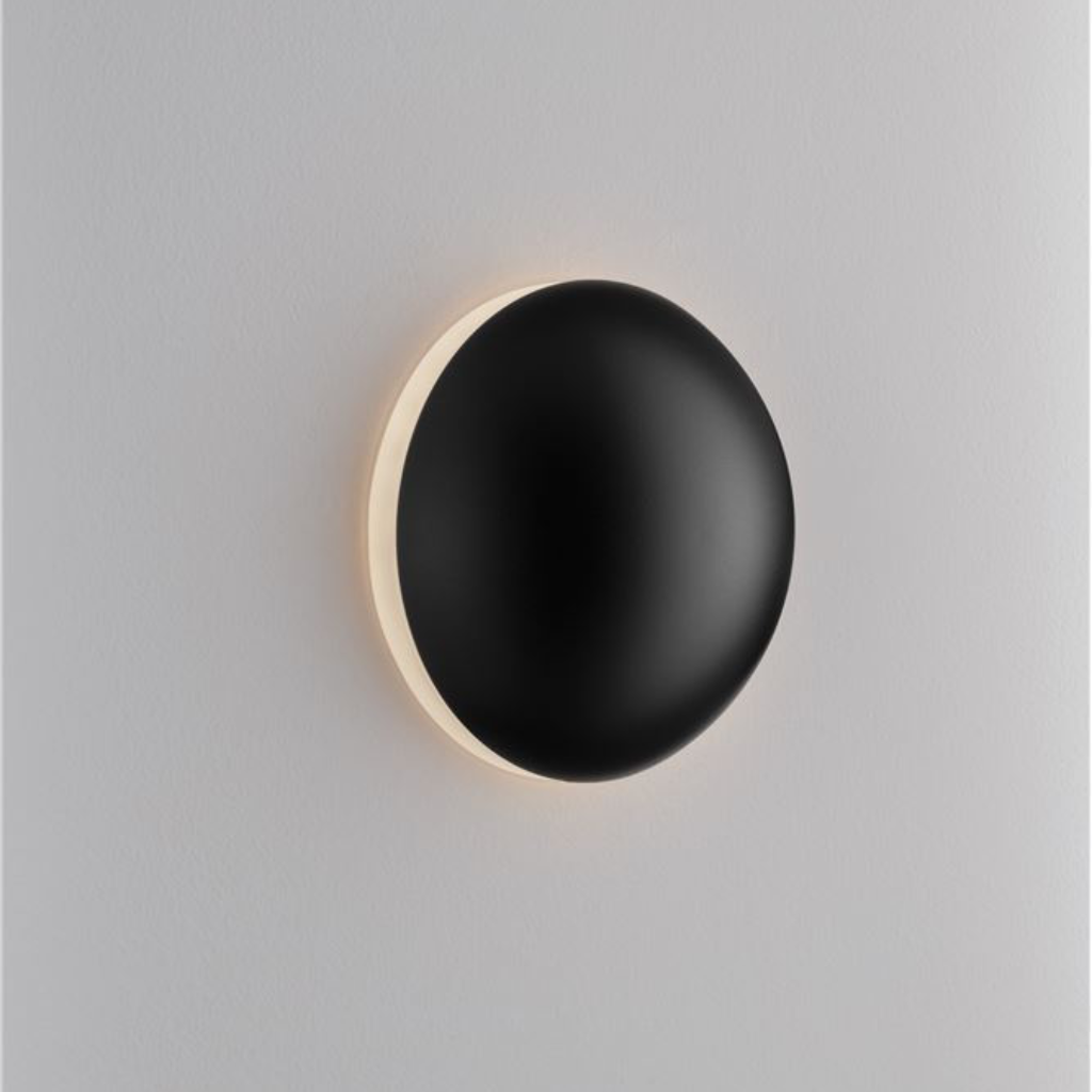 IONA vegglj. LED 3W 119lm 3K IP20 matt svart - Image 5