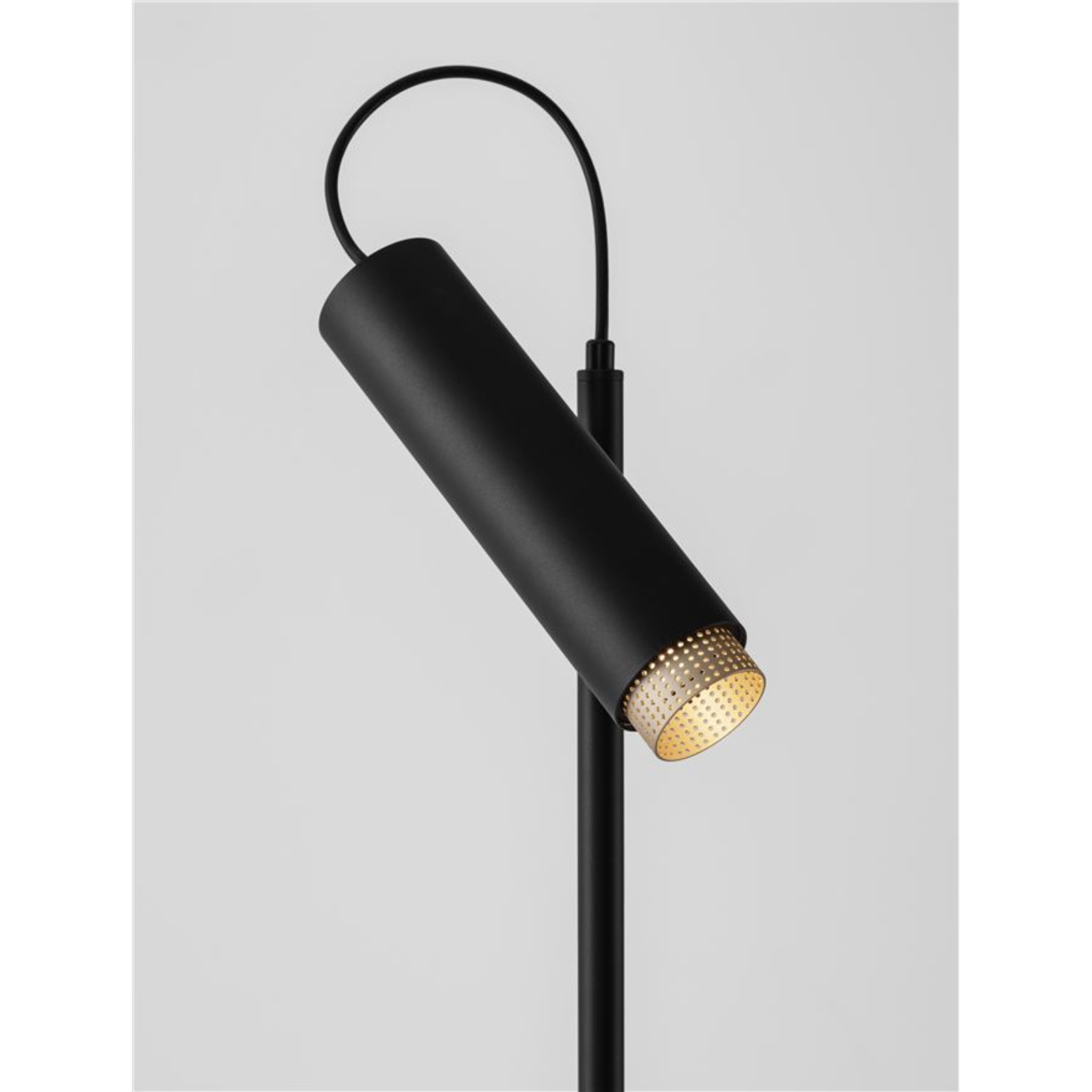 NESSI gólflampi LED MR16/GU10 1x10W IP20 án peru svart - Image 2