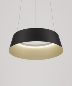 Alternative view of ALBA Led hangandi Q420 40W svart/gyllt