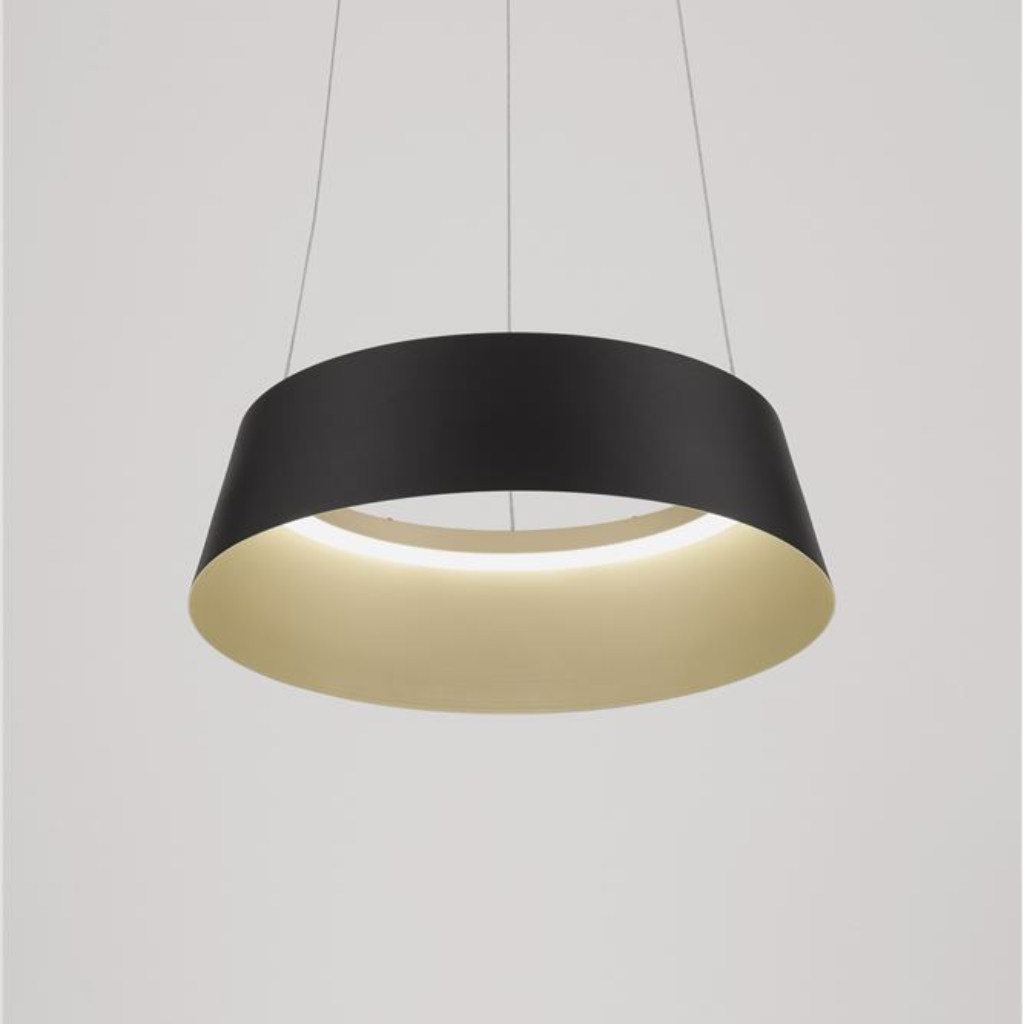 ALBA Led hangandi Q420 40W svart/gyllt - Image 2