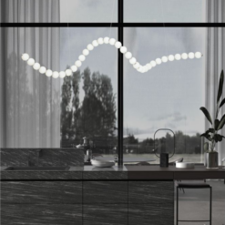 PERLA hangandi ljós króm/opal LED 99W 3K IP20 - Image 3