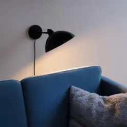 FUTURA veggljós 40W E14 svart/hvítt - Image 2