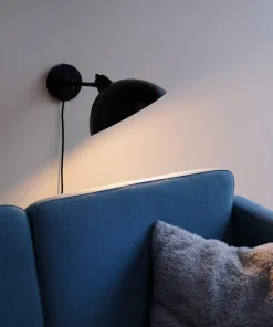 Alternative view of FUTURA veggljós 40W E14 svart/hvítt