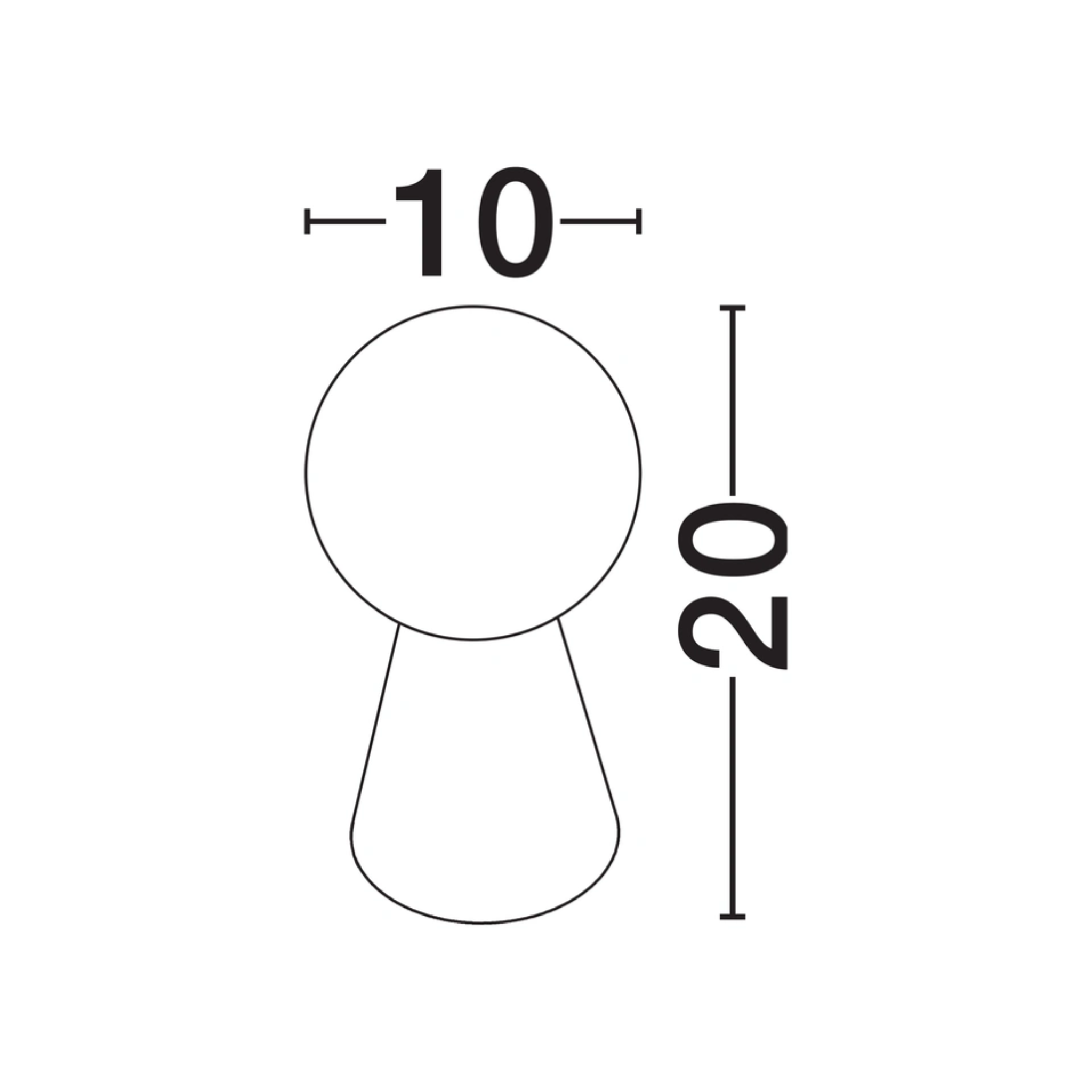 ZERO borðlampi G9 1x5W grár/opal - Image 6