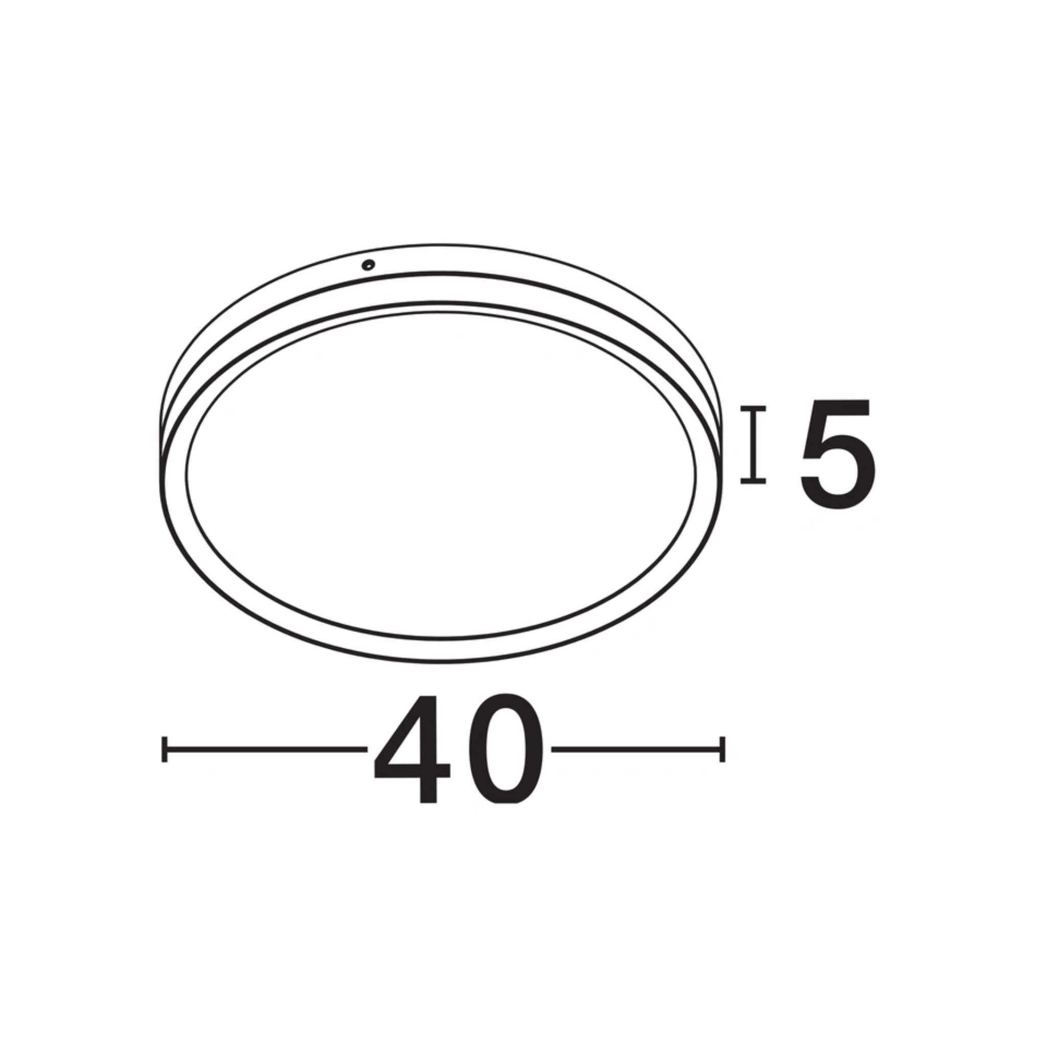 MR JOHN Q400 LED 31W 3K svart/gyllt - Image 3