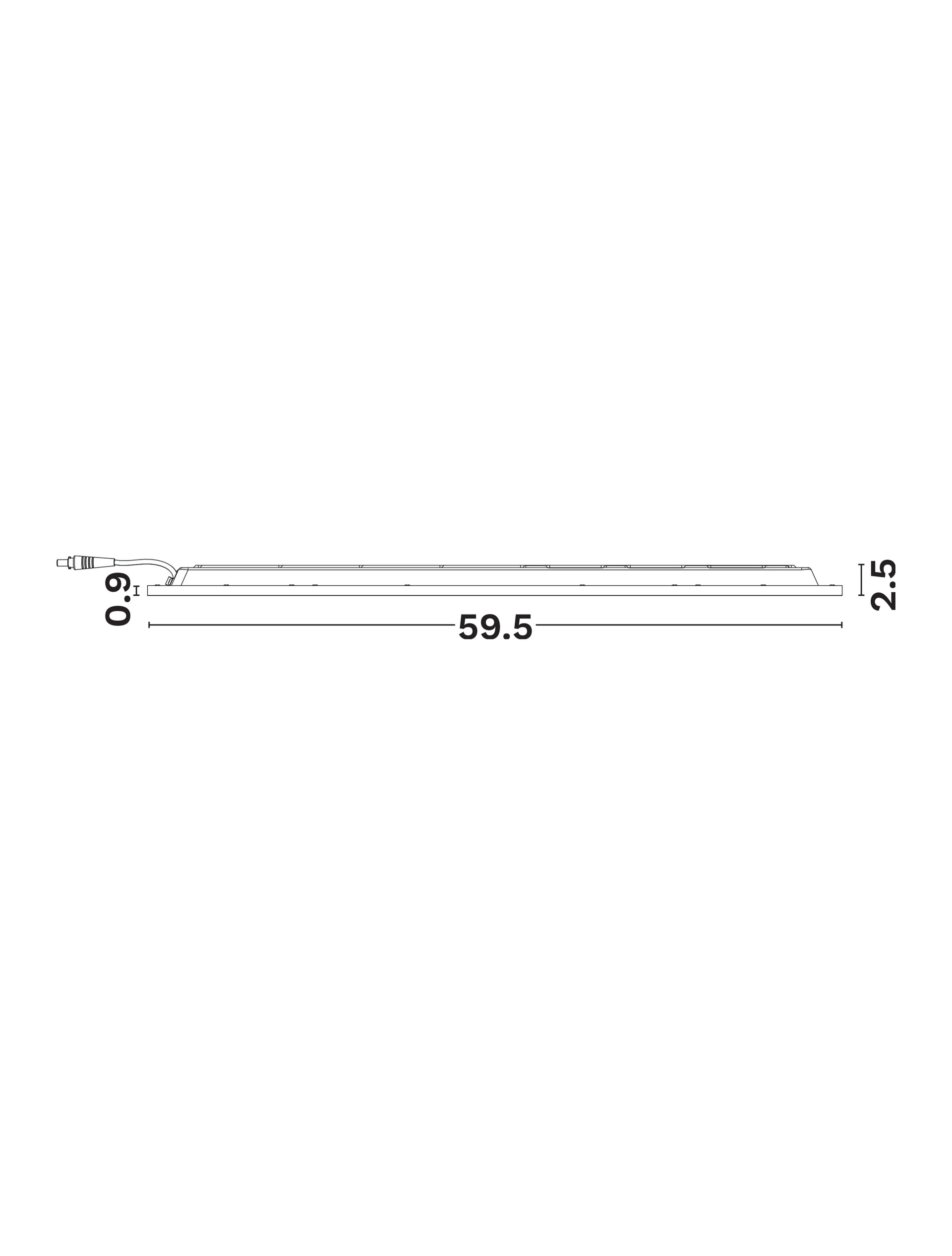 LED PANEL Innfellt 36W 4K 3972lm IP40 L59,5cm W59,5cm H2,5cm hvítt ál - Image 4