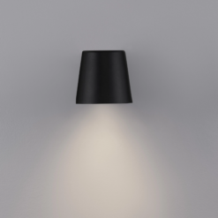 OVI útiljós vegg GU10 7W IP54 svart - Image 2