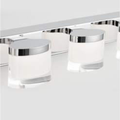 xSABIA baðljós vegg króm LED 4x5W 3K IP44 - Image 4