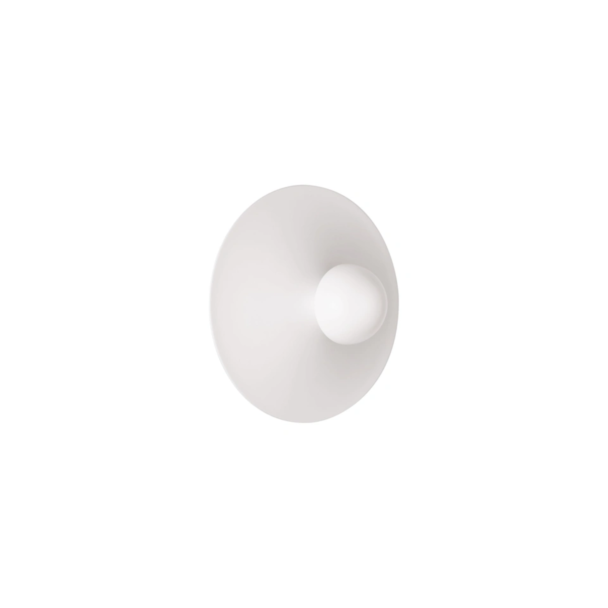 EDEM veggljós Ø25 Led 9W 3K hvítt