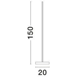 COLBY Led gólflampi H150 18W 3K svartur - Image 6