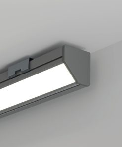 Alternative view of 45-PLUS prófíll, anodised, 2mtr. án hlífar