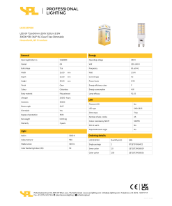 Alternative view of Led G9 3,5W 320Lm 3K RA90 dimmanleg