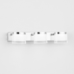 xSABIA baðljós vegg króm LED 3x5W 3K IP44 - Image 2