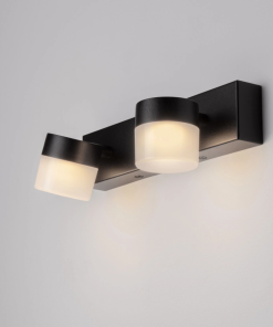 Alternative view of TEKO vegglj. salerni LED 11W 895lm 3K IP44 svart
