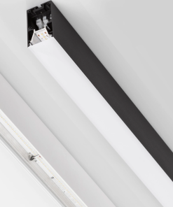 Alternative view of GENT loftljós 120cm. svart LED 40W 3K IP20