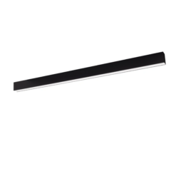 GENT loftljós 120cm. svart LED 40W 3K IP20