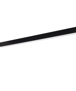 GENT loftljós 120cm. svart LED 40W 3K IP20