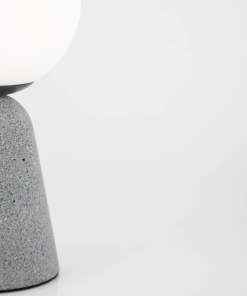 Alternative view of ZERO borðlampi G9 1x5W grár/opal