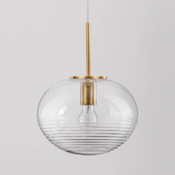 xMAEVE hangandi ljós LED 1x12W glær kúpull - Image 2
