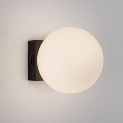 JOLINE veggljós LED 1x6W Q145 32K IP20 svart/opal - Image 3