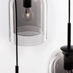 VELOR hangandi ljós LED 3x12W svart með tvöföldum - Image 4