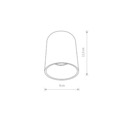 EYE TONE loftljós LED 10W GU10 svart - Image 2